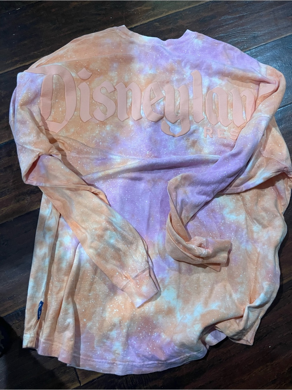 Disneyland Resort Pastel Tie-Dye Long Sleeve Tee spirit jersey